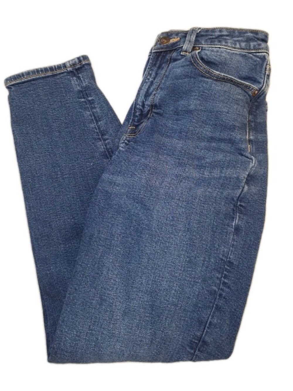 American Eagle Womens Size 6 Blue Mom Jeans 27x30